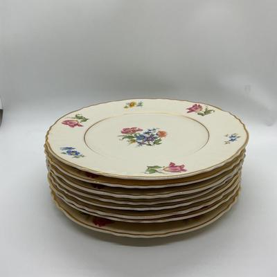 Vintage Aberdeen Chinaâ€”1 Serving Plate & 8 Small Plates