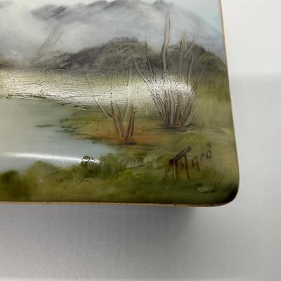 Beautiful Hand Painted Trinket
