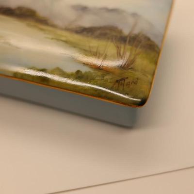Beautiful Hand Painted Trinket