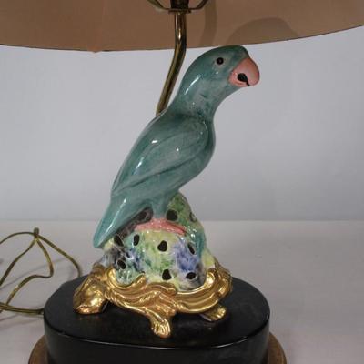 Ceramic Parrot Figural Lamp Choice A