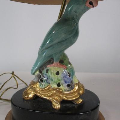 Ceramic Parrot Figural Lamp Choice A