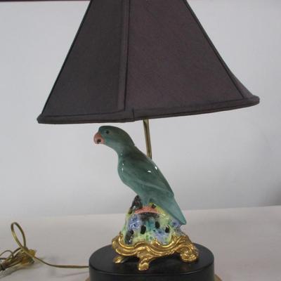 Ceramic Parrot Figural Lamp Choice B