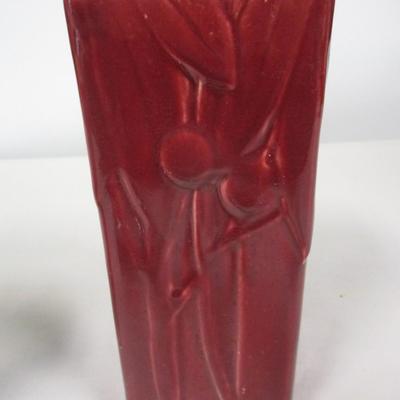 Marked Pottery Vase