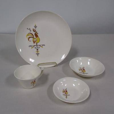 Rooster Weather Vane USA Dishes