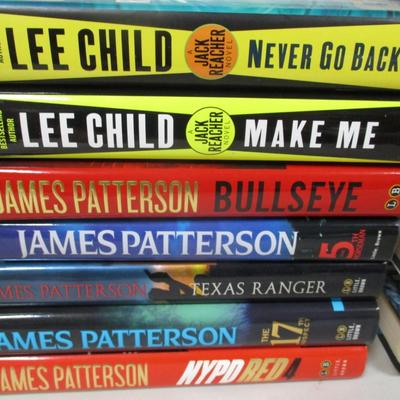 James Patterson & Lee Child Books