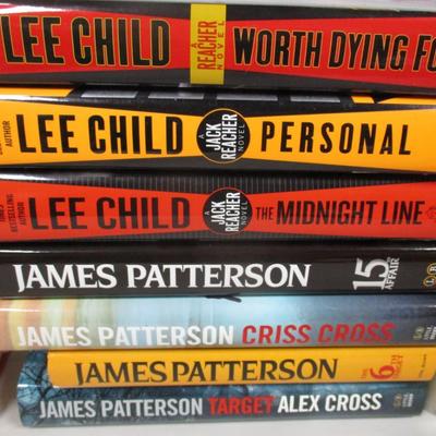 James Patterson & Lee Child Books
