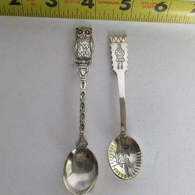 Vintage Sweeden and Holland Small Coffee Spoons