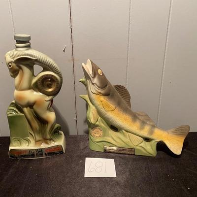 Vintage Beam Decanters