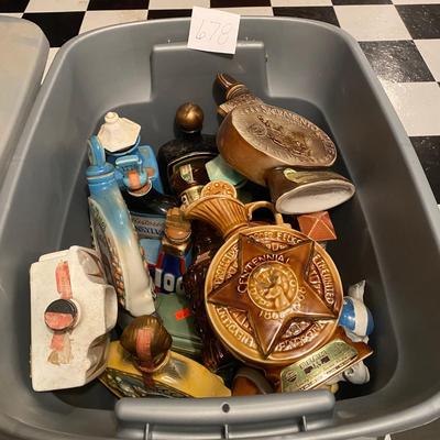 Assorted Jim Beam Decanters