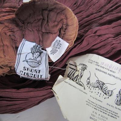 Older Short Circuit 100% Cotton Crinkle Skirt? Made in India