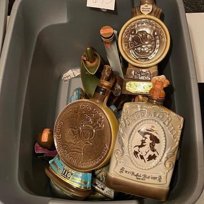 Tote of Beam Decanters