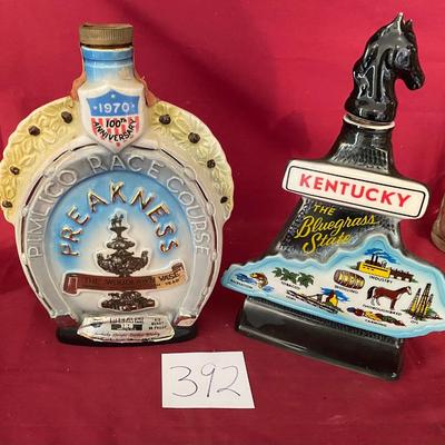 Vintage Kentucky &Preakness Beam Decanters
