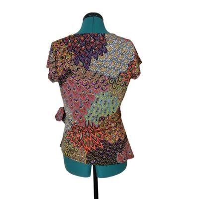 Gorgeous Multi-Patterned Blouse M