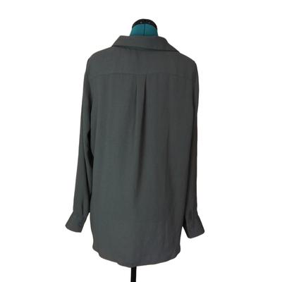 Button Down Halogen Shirt L 