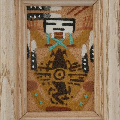 Small Navajo Sand Art Painting