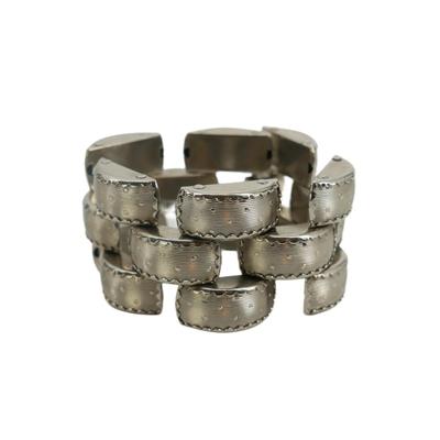 Staggered Style Cuff Bracelet