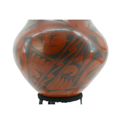 Large Handmade Hopi Redware Pot