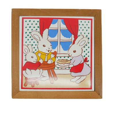 Bunny Framed Tile