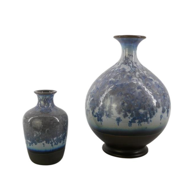 Crystalline Glaze Lladro Vases