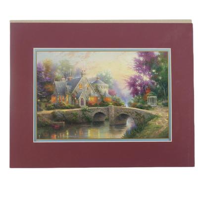 Thomas Kinkade Print w/ COA