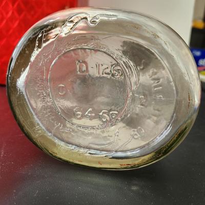 1960's Vintage Four Roses One Gallon Whiskey Bottle with box