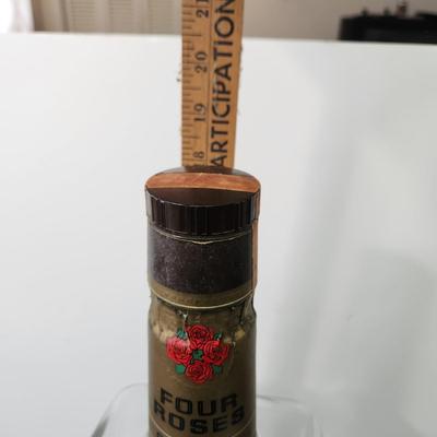 1960's Vintage Four Roses One Gallon Whiskey Bottle