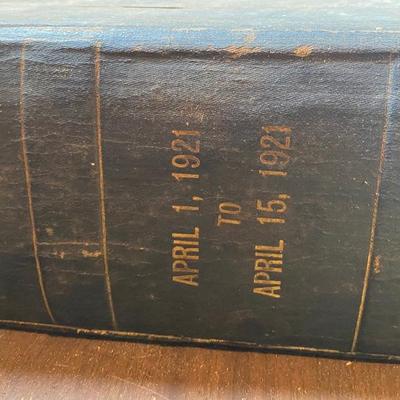 Vintage April 1921 KC Star Papers in Album