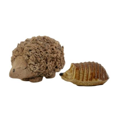 Vintage Hedgehog Figurines