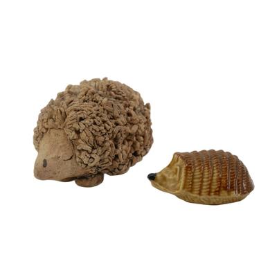 Vintage Hedgehog Figurines