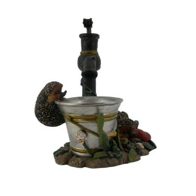 Large Water Spout and Hedgehog Figurine