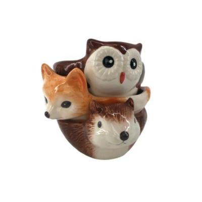 (3 pcs) Woodland Critter Bowls