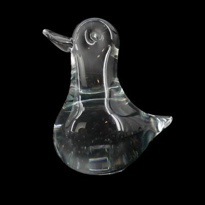 Crystal Duck Figurine