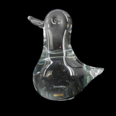 Crystal Duck Figurine