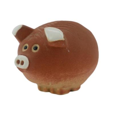 Handmade Piggy Figurine