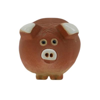 Handmade Piggy Figurine