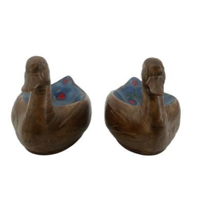 Vintage 70s Duck Trinket Dishes