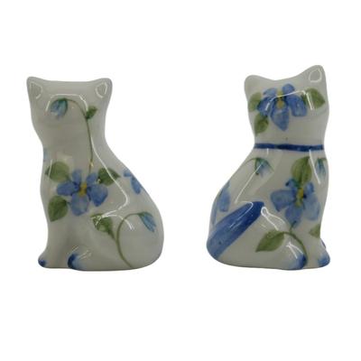 Porcelain Kitty Shakers