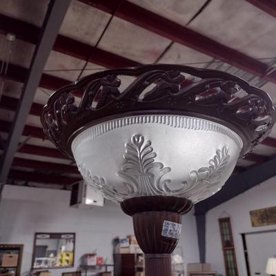 Vintage Bronze Finish Three Head Floor Lamp