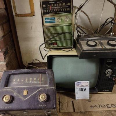Antique Radios and TV