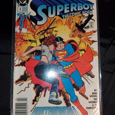 SUPERBOY THE COMIC BOOK 3RD ISSUE APR 90