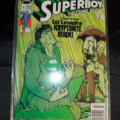 SUPERBOY THE COMIC BOOK 6TH ISSUE JUL 90