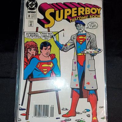 SUPERBOY THE COMIC BOOK 8TH ISSUE SEP 90
