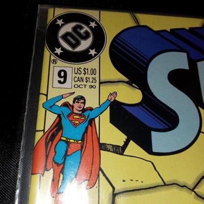 SUPERBOY THE COMIC BOOK 9TH ISSUE OCT 90
