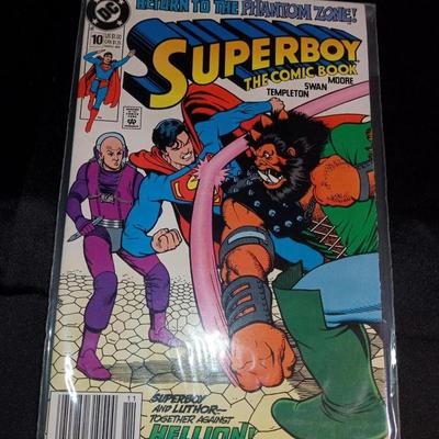 SUPERBOY THE COMIC BOOK 10TH ISSUE NOV 90