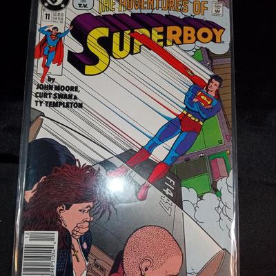 SUPERBOY THE COMIC BOOK 11TH ISSUE DEC 90