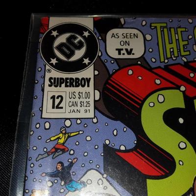 SUPERBOY THE COMIC BOOK 12TH ISSUE JAN 91