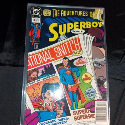 SUPERBOY THE COMIC BOOK 13TH ISSUE FEB 91
