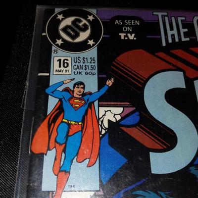 SUPERBOY THE COMIC BOOK 16TH ISSUE MAY 91