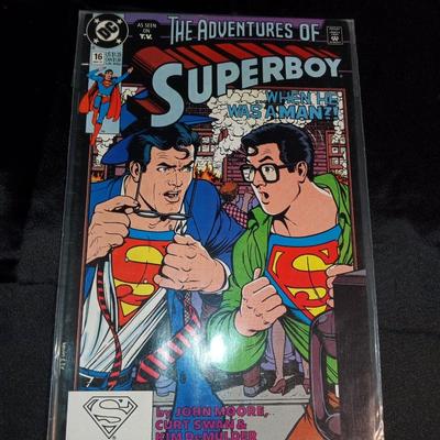 SUPERBOY THE COMIC BOOK 16TH ISSUE MAY 91