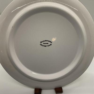 Ironstone Shafford Ware Plate